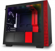 NZXT H210i Black/Red Mini-ITX Case with Lighting and Fan control
