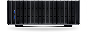 FC9 - Side of case showing USB 3 ports