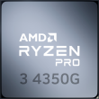 AMD Ryzen 3 PRO 4350G 3.8GHz 4C/8T 65W AM4 APU with Radeon Graphics 6
