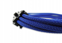 Blue Braided 6-pin PCI-E Extension