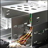 Sliding HDD and ODD Chassis provide easy installation and removal