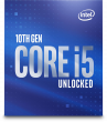 Intel 10th Gen Core i5 10600K 4.1GHz 6C/12T 125W 12MB Comet Lake CPU