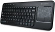 Logitech K400r Black Wireless Touch Keyboard (UK Layout)
