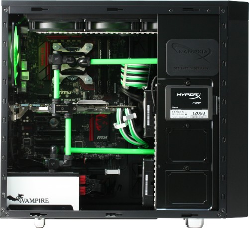 Image showing the CoolForce 2 watercooled (components not supplied)