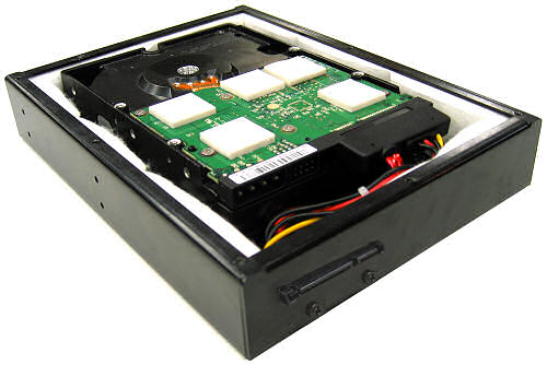 Smart Drive Neo QQ with HDD and thermal pads installed