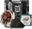 Quiet PC Intel 9th Gen CPU and micro-ATX Motherboard Bundle