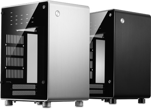 The NanoQube is available in a silver or black chassis